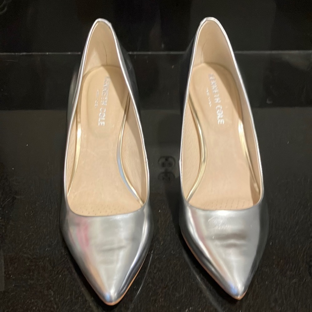 Silver heels